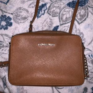 Brown Michael Kors crossbody bag